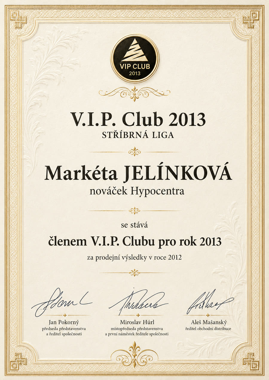 Certifikát 5