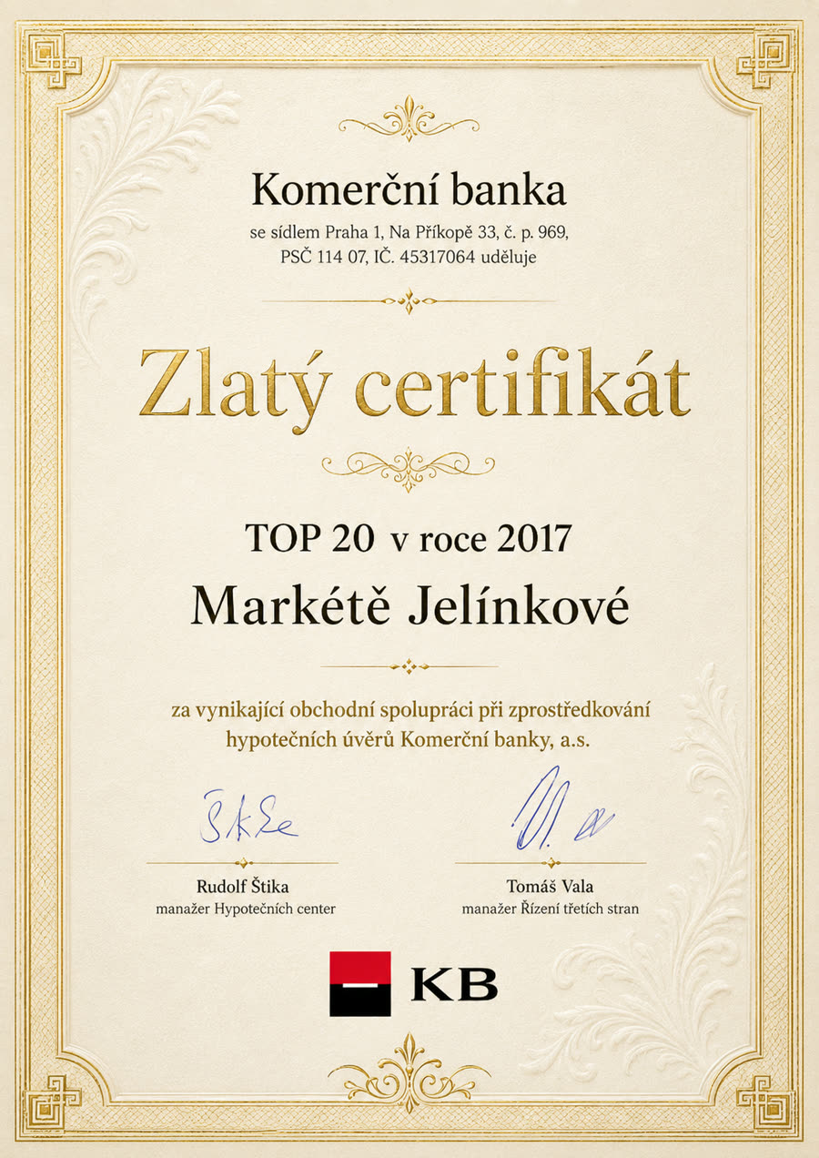 Certifikát 6